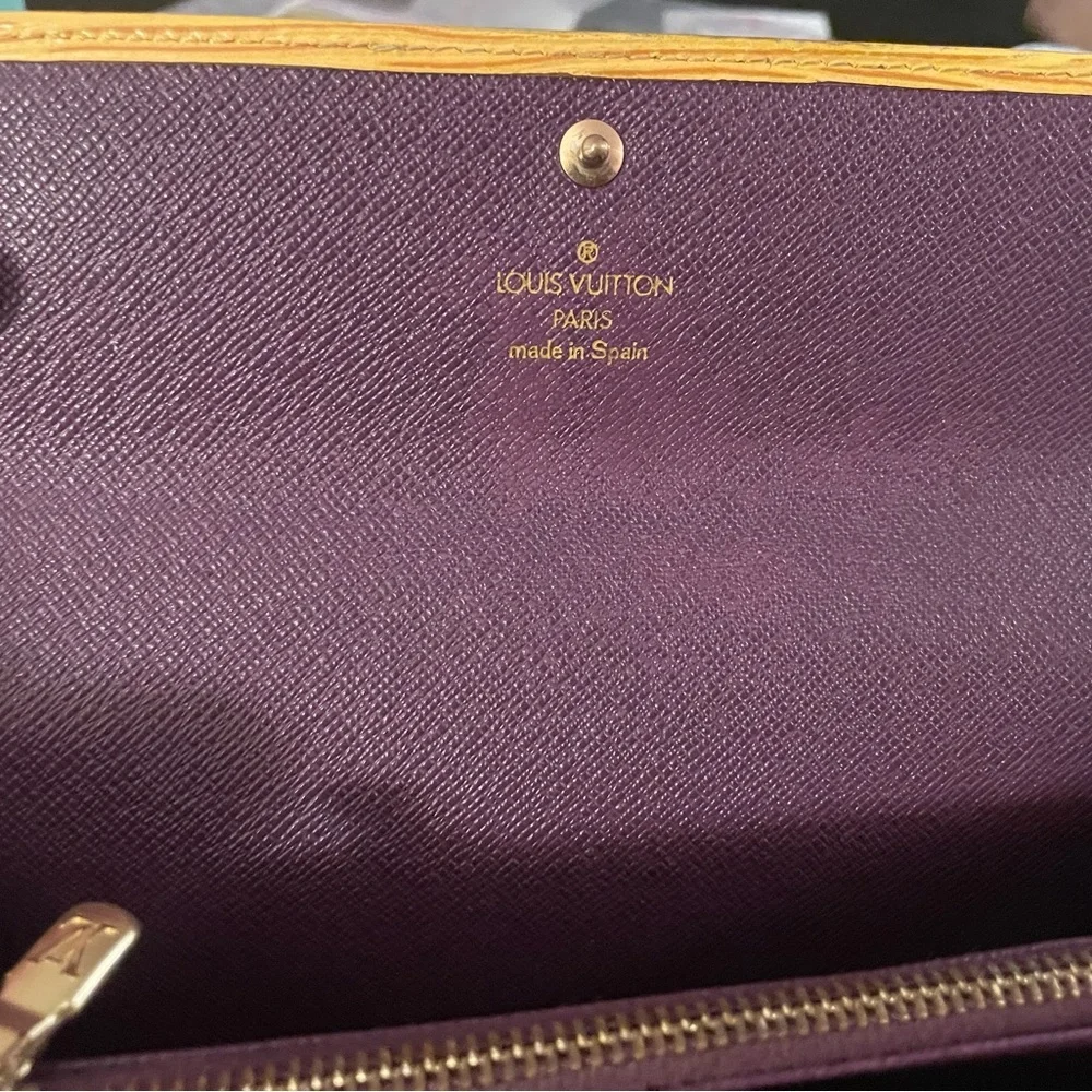 Louis Vuitton Epi Long Wallet